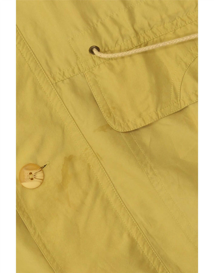 Jachetă vintage pentru bărbați, UK 44 2XL, mătase galbenă