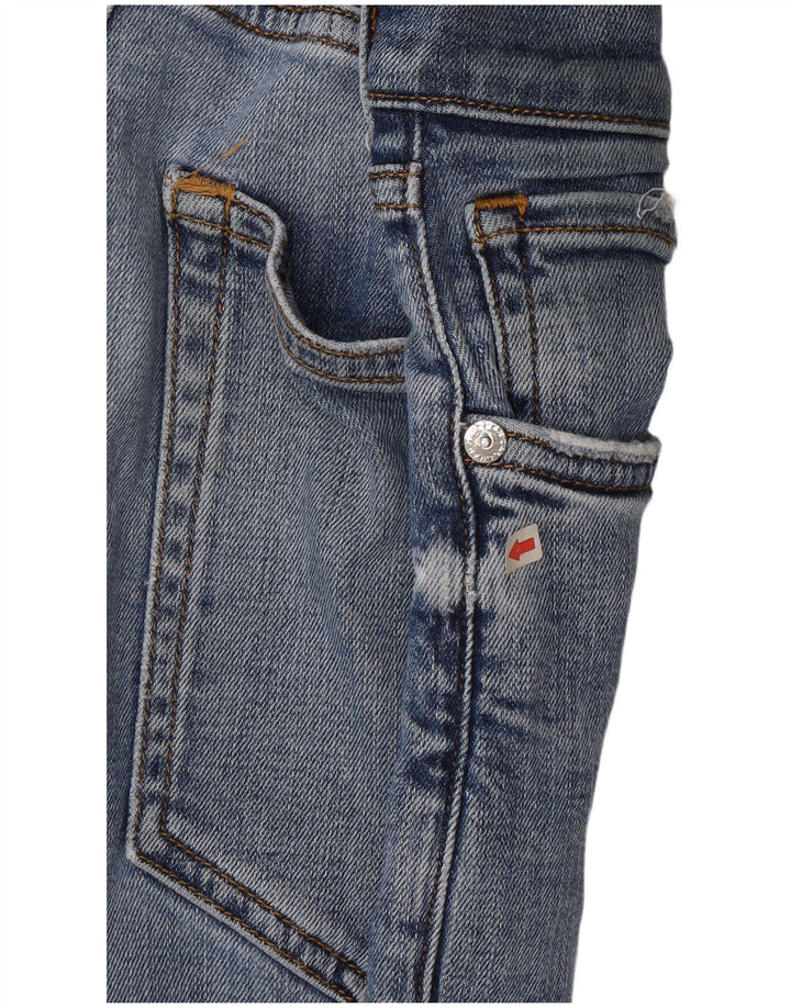 Blugi slim pentru bărbați Zara EU 42 Large W32 L30 Albastru