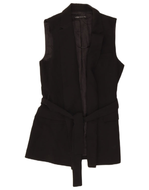 Vestă pentru femei Zara UK 8 Poliester negru mic
