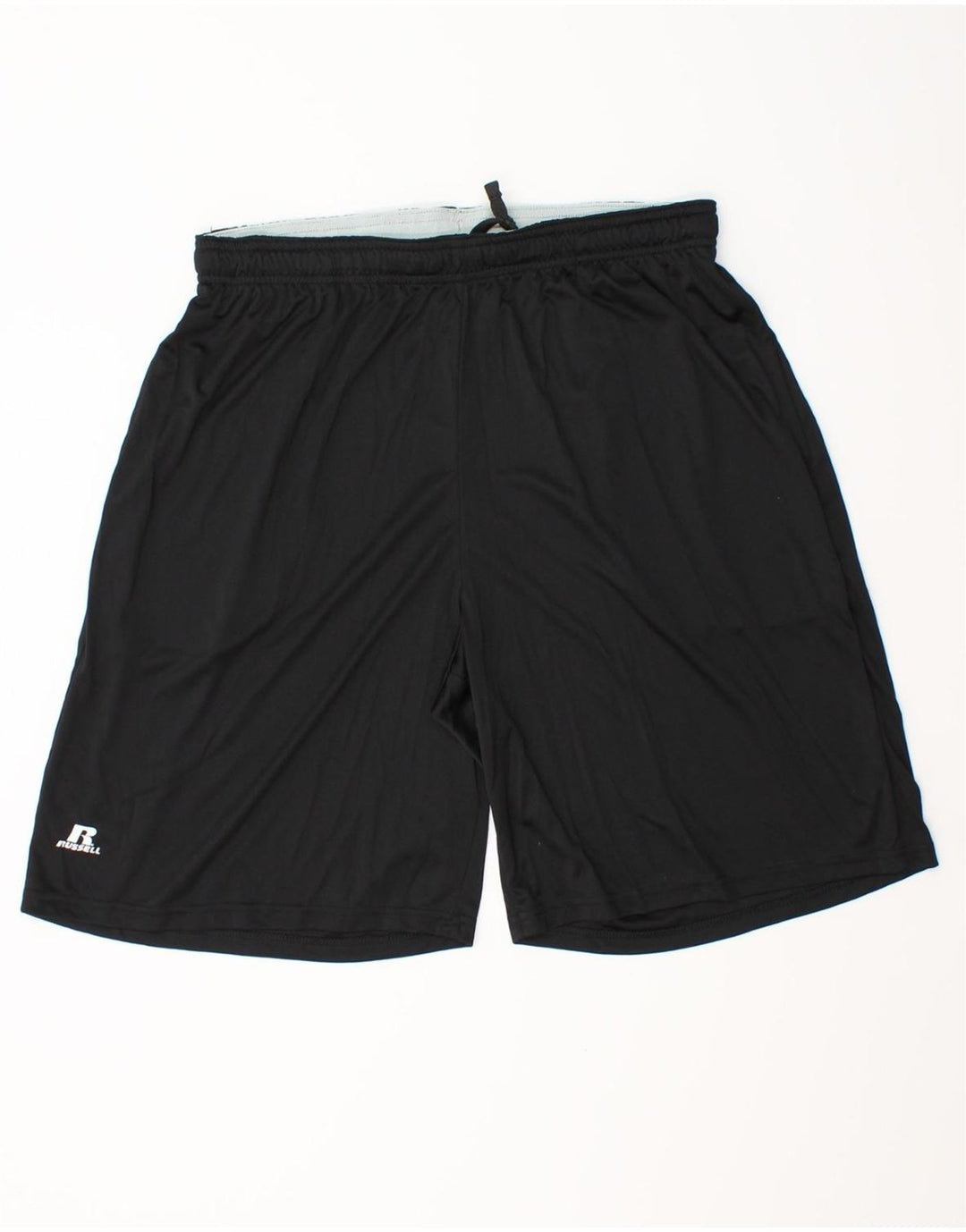 Pantaloni scurți sport Dri-Power pentru bărbați RUSSELL ATHLETIC XL poliester negru