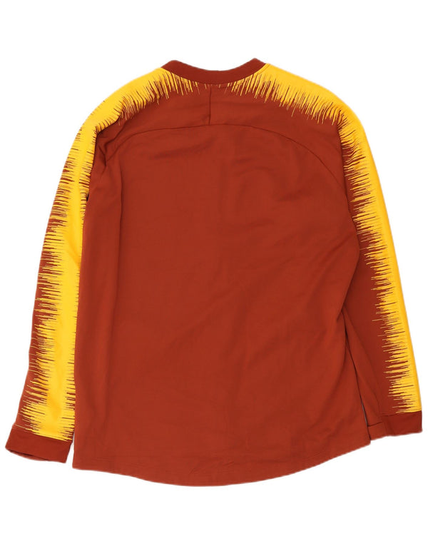 Jachetă de trening Roma pentru bărbați Nike XL Maroon, poliester color bloc