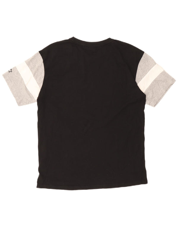 STARTER Tricou grafic pentru bărbați Top mic, negru, colorblock, bumbac