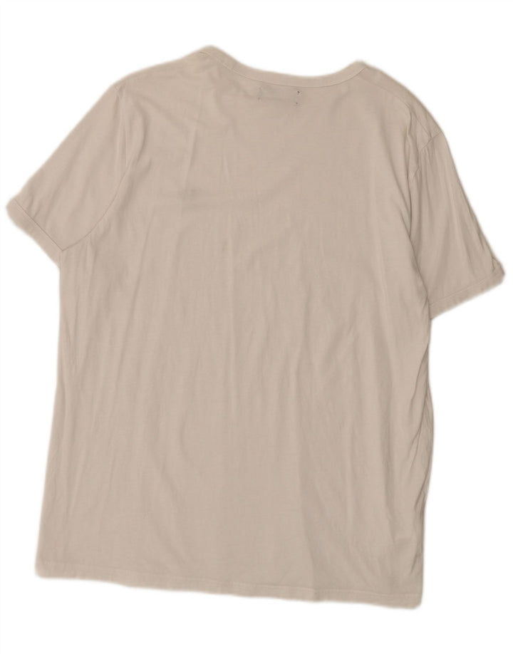 Fred Perry Tricou Bărbați Top XL Bumbac Alb
