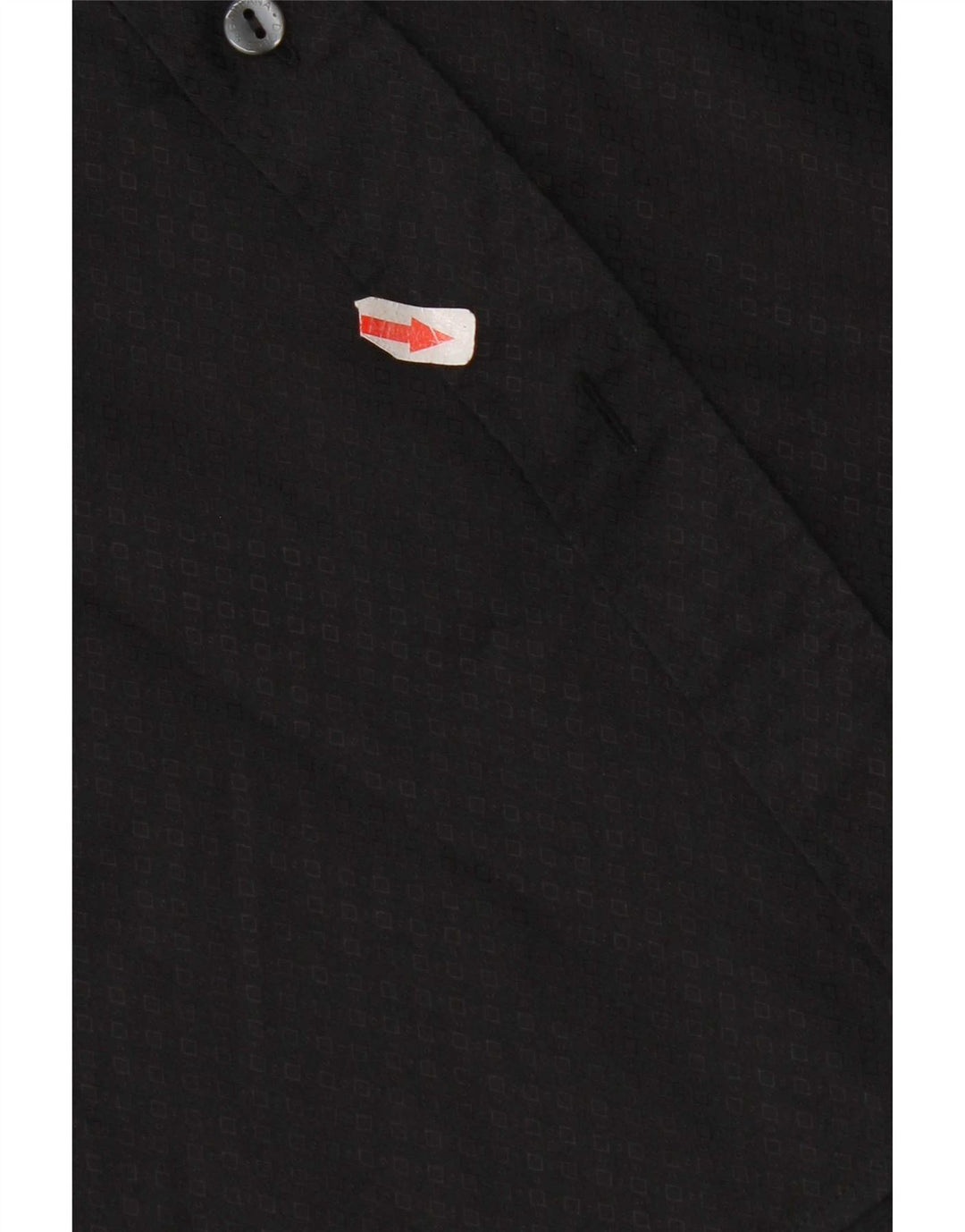 Cămașă pentru bărbați Dolce & Gabbana Mărimea 41 16 Mare Bumbac Geometric Negru