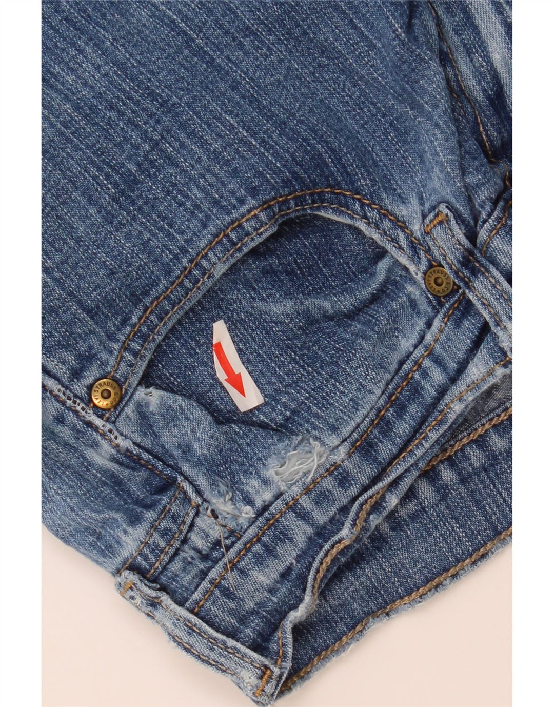 Blugi Levi's pentru femei 515 Bootcut US 8 Medium W30 L34 Blue Bumbac