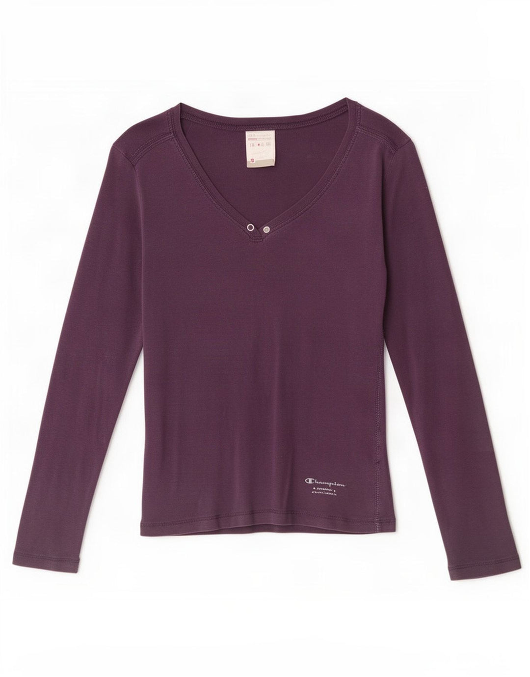 Champion Womens Heritage Classics Top cu mânecă lungă UK 8 Small Purple