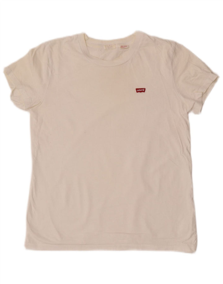 Tricou grafic Levi's pentru femei Top UK 10 Small White