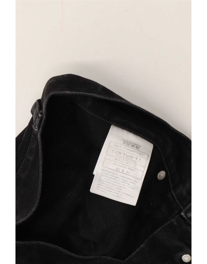 Blugi drepti pentru bărbați Carhartt W32 L32 bumbac gri