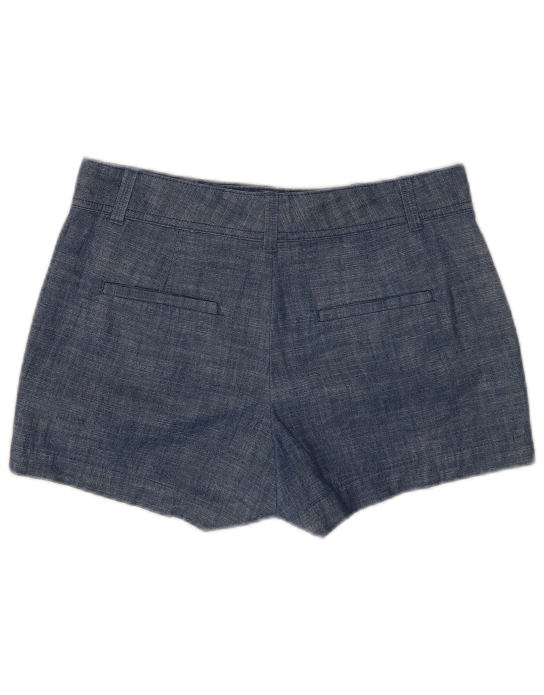 Pantaloni calduri curbate Gap pentru femei US 2 XS W28 Bumbac albastru