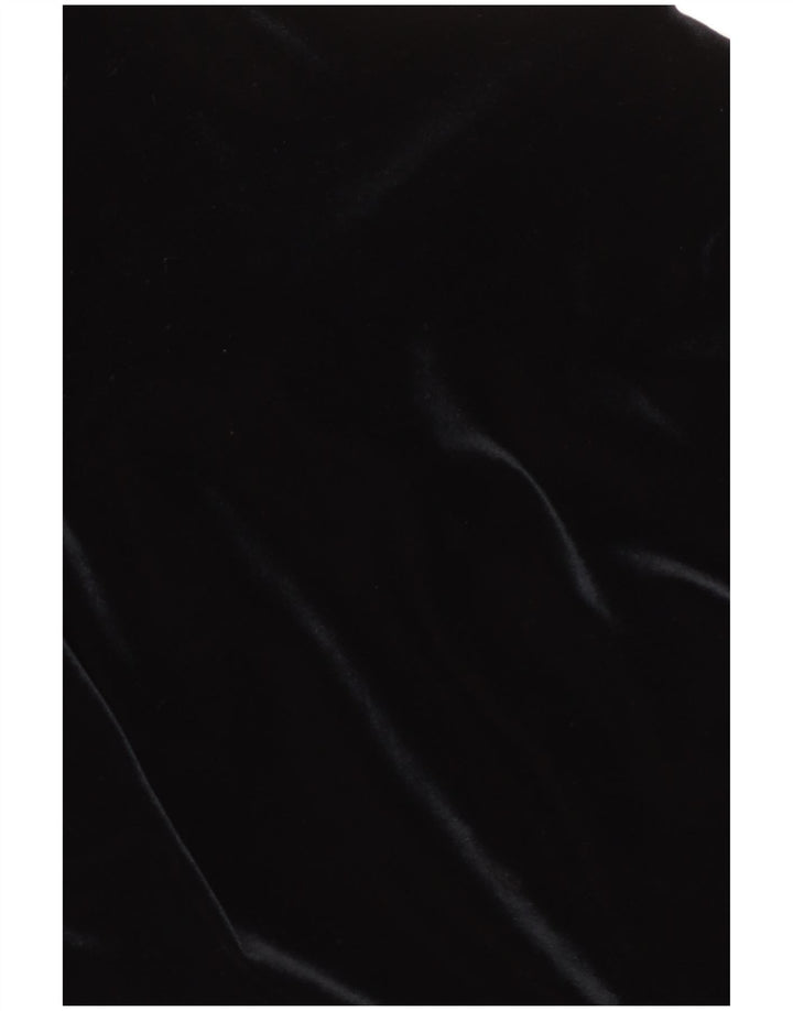 Jachetă Bolero pentru femei din catifea Leonor UK 12 Medium Black