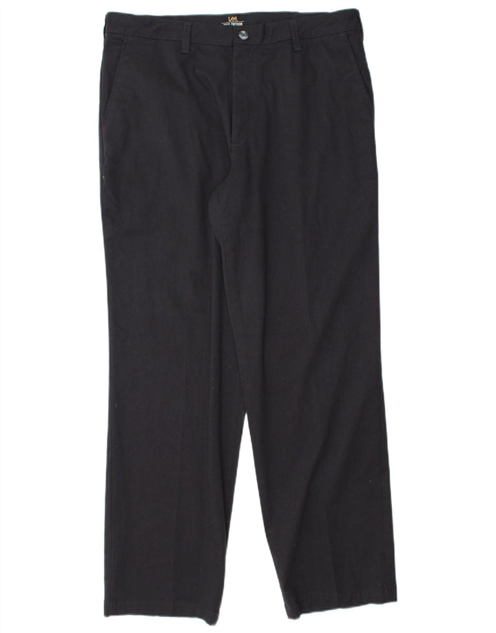 Pantaloni chino drept bărbați LEE L34 L30 bumbac bleumarin