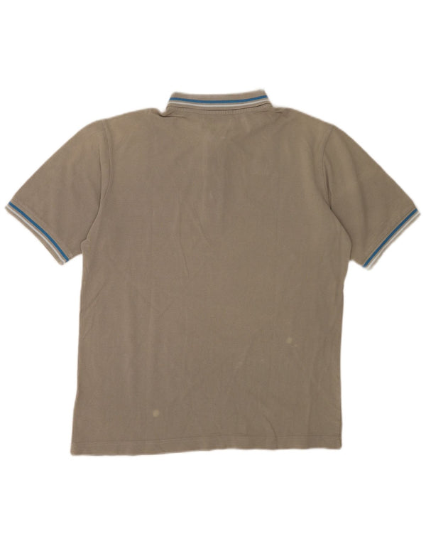 Kappa Mens Polo Shirt Medium Grey