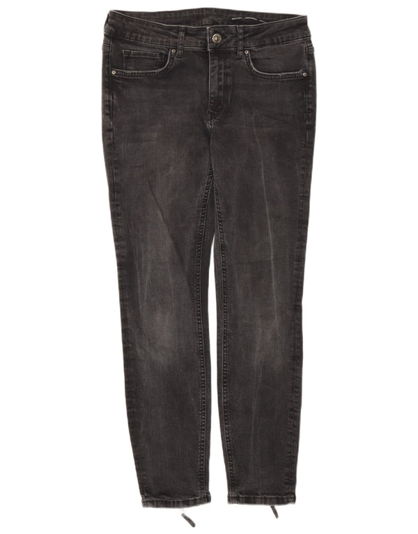 Blugi skinny dama Zara EU 40 Medium W30 L26 Bumbac gri