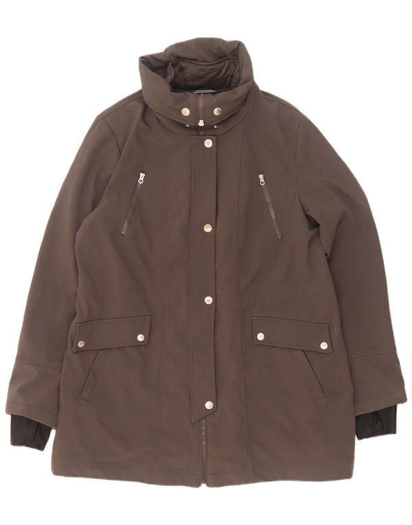 Nautica pentru femei Sherpa Windbreaker Jacket UK 18 XL poliester gri