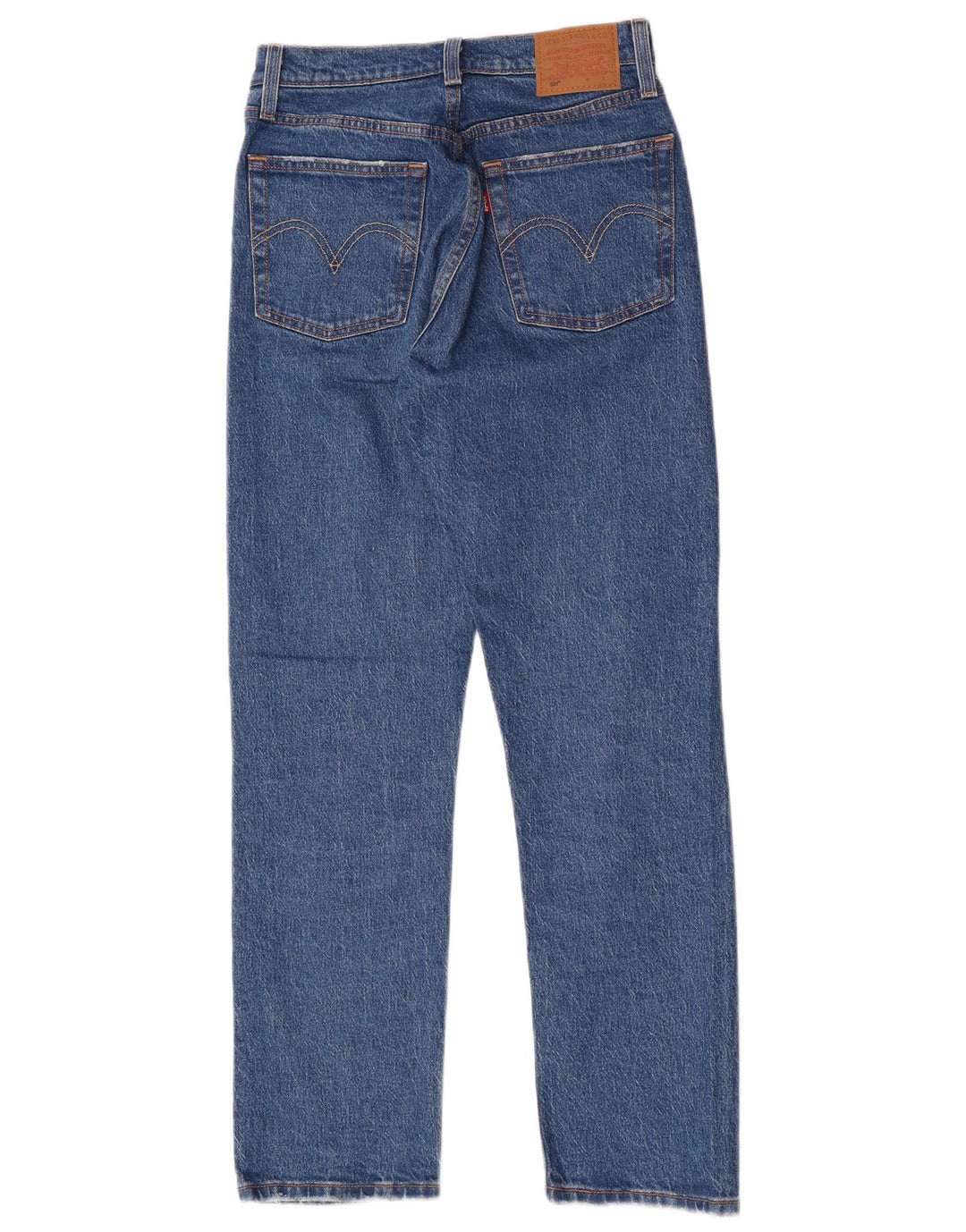 Blugi drepti Levi's 501 pentru femei W25 L28 albastru