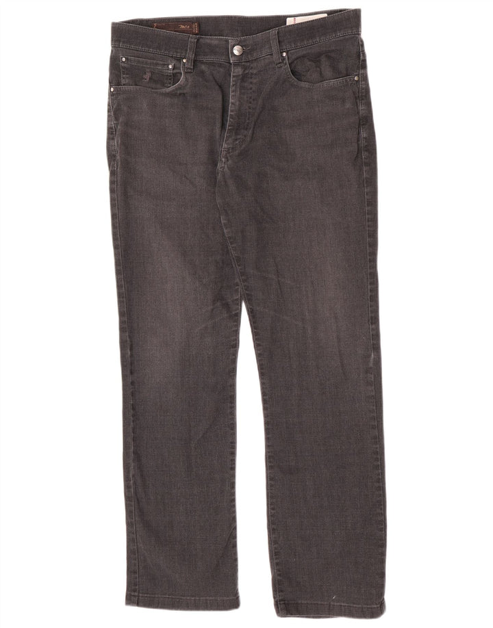 Pantaloni casual drepti pentru bărbați Marlboro Classics W34 L30 gri