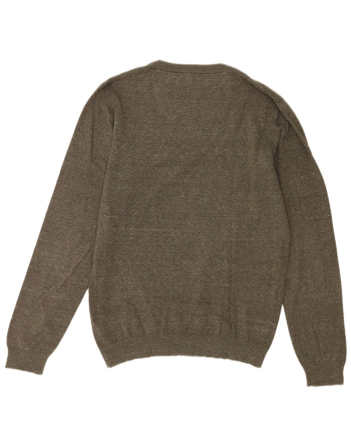 Pulover pentru bărbați Diesel Crew Deck Jumper Medium Khaki Flecked