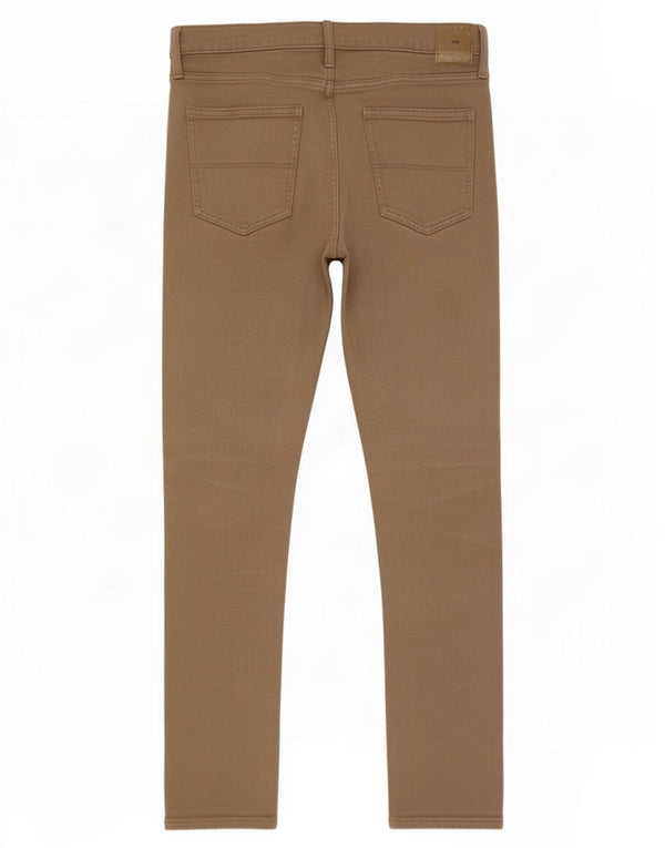Marks & Spencer Pantaloni casual slim pentru bărbați L34 L33 bumbac bej