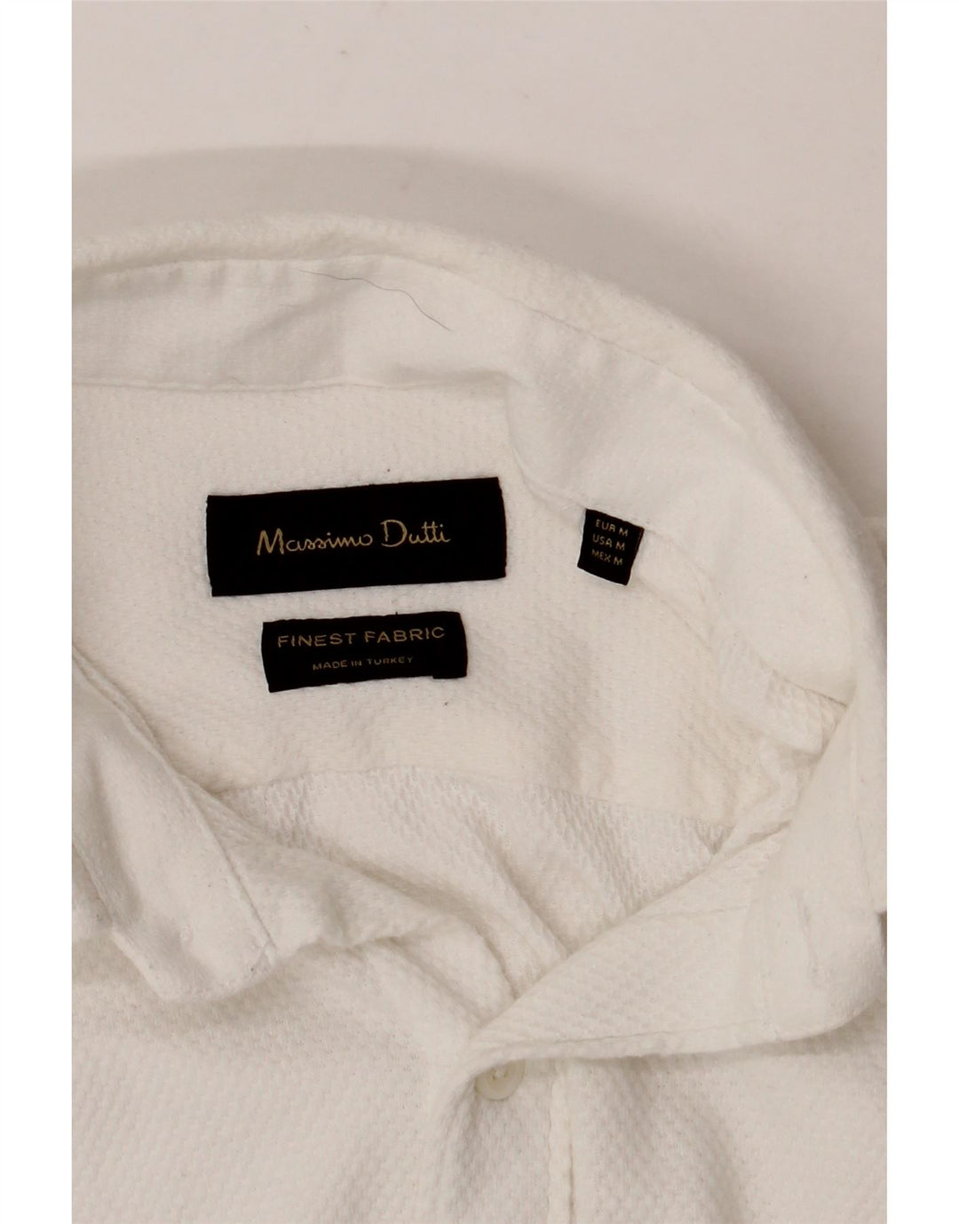 Cămașă Bărbați MASSIMO DUTTI Alb Mediu