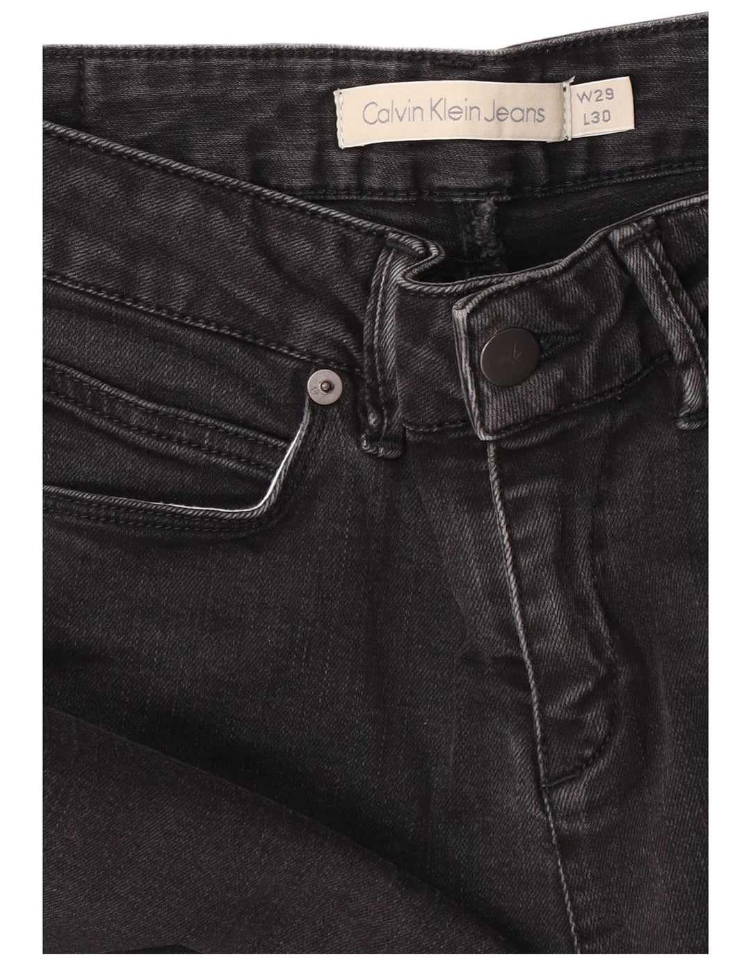 Blugi slim pentru femei Calvin Klein W29 L30 gri