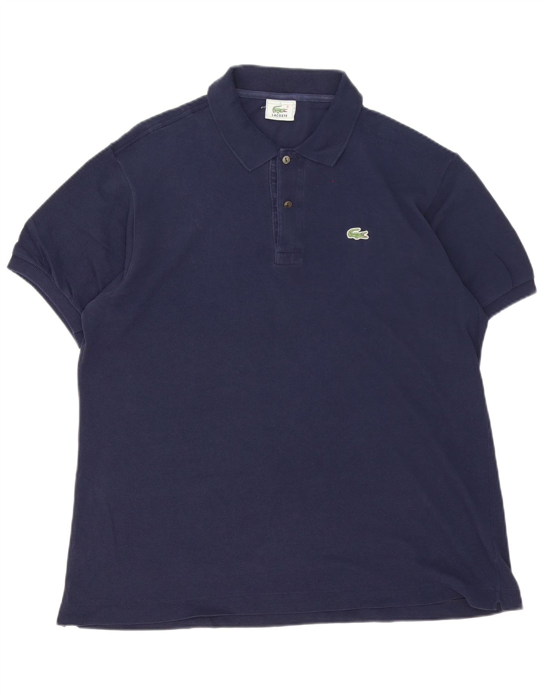 Tricou polo Lacoste pentru bărbați mărimea 5 mare, bumbac bleumarin