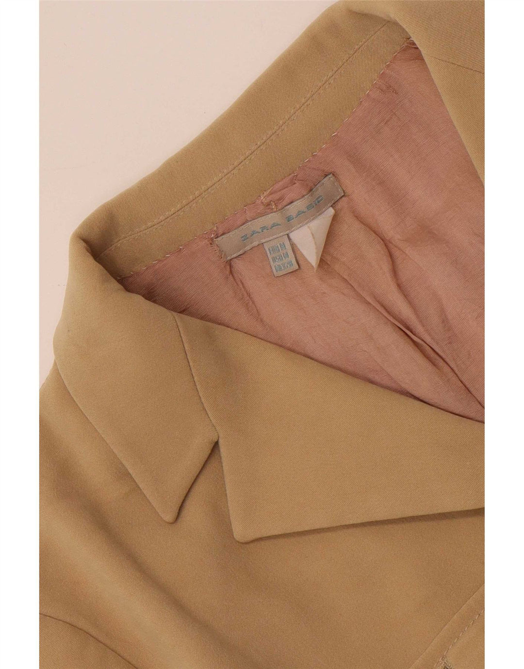 Sacou blazer pentru femei Zara, cu 3 nasturi, UK 12 Bej mediu