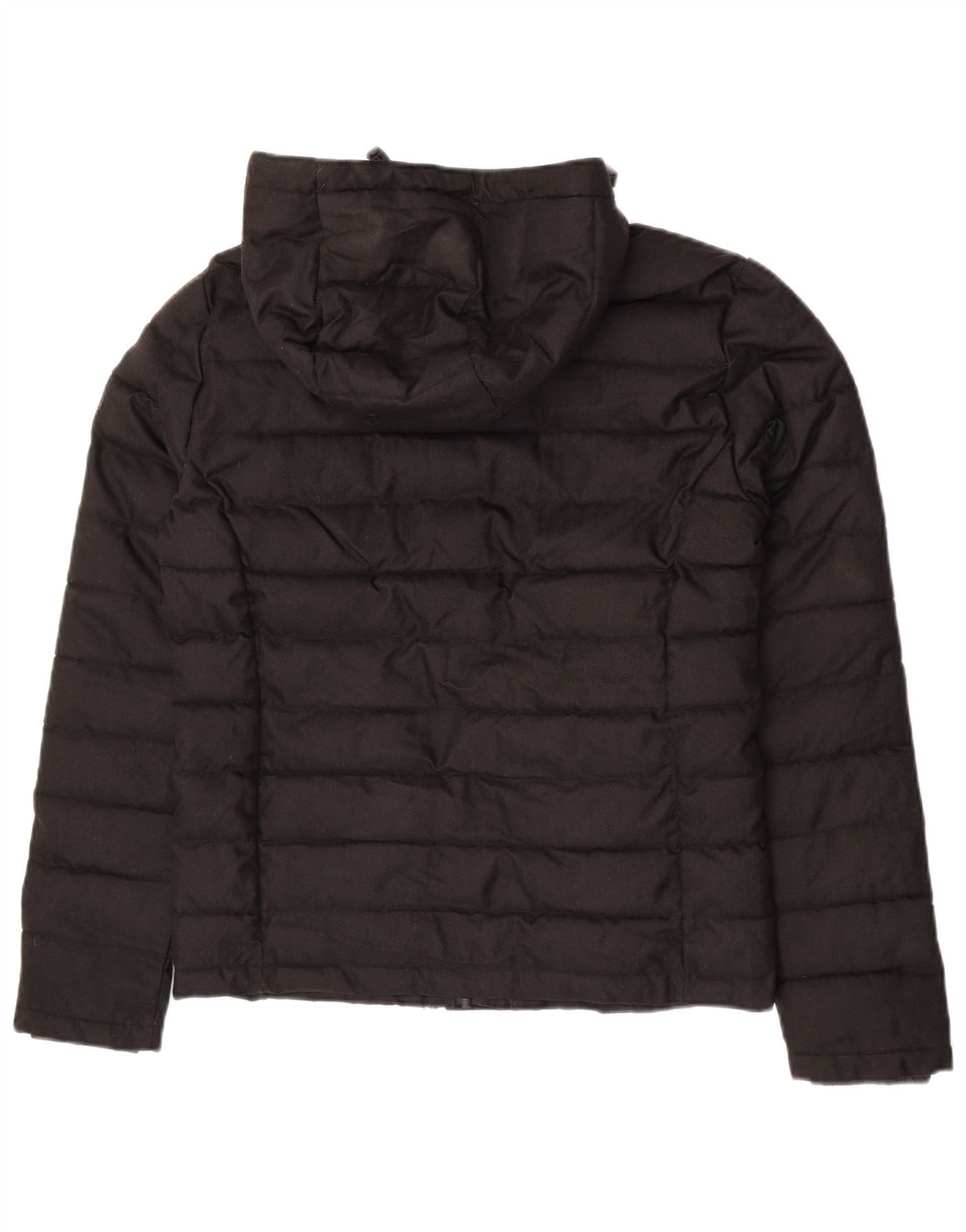 Jachetă căptușită cu glugă Superdry pentru bărbați UK 38 Poliester mediu negru