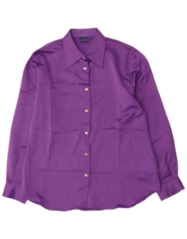 Și Bluză Cămașă Femei IT 48 XL Violet Poliester