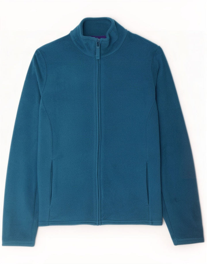 Jachetă fleece pentru femei Marks & Spencer UK 8 Small Blue Poliester