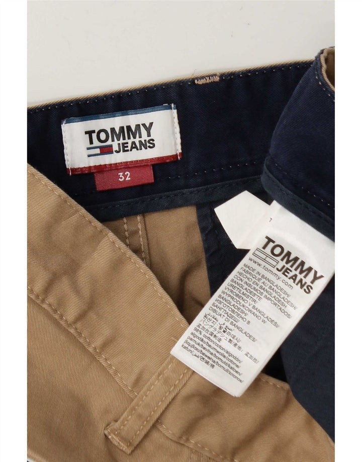 Pantaloni scurți chino pentru bărbați Tommy Hilfiger W32 bumbac mediu bej