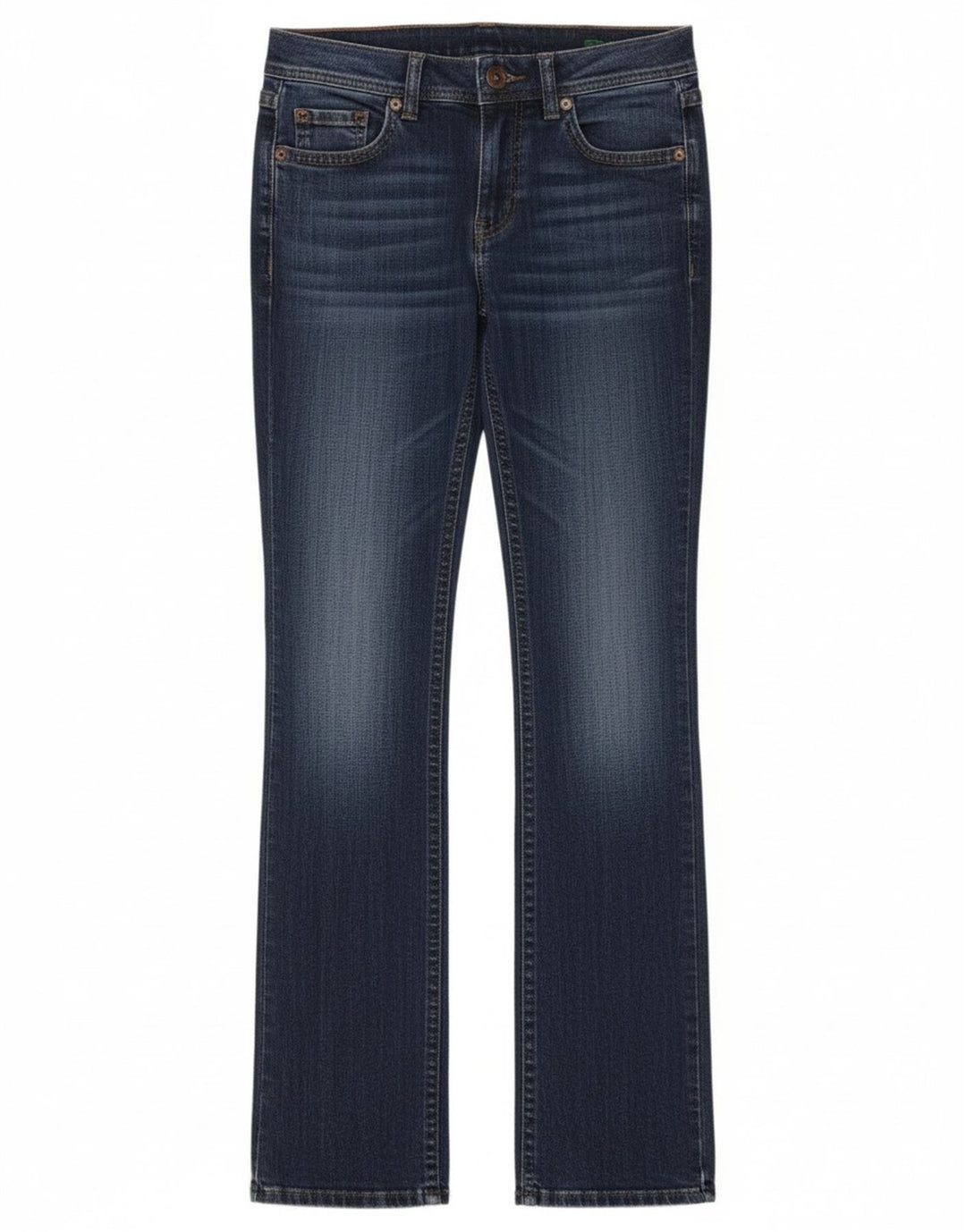 Blugi Benetton pentru femei Bootcut W26 L34 Bumbac albastru