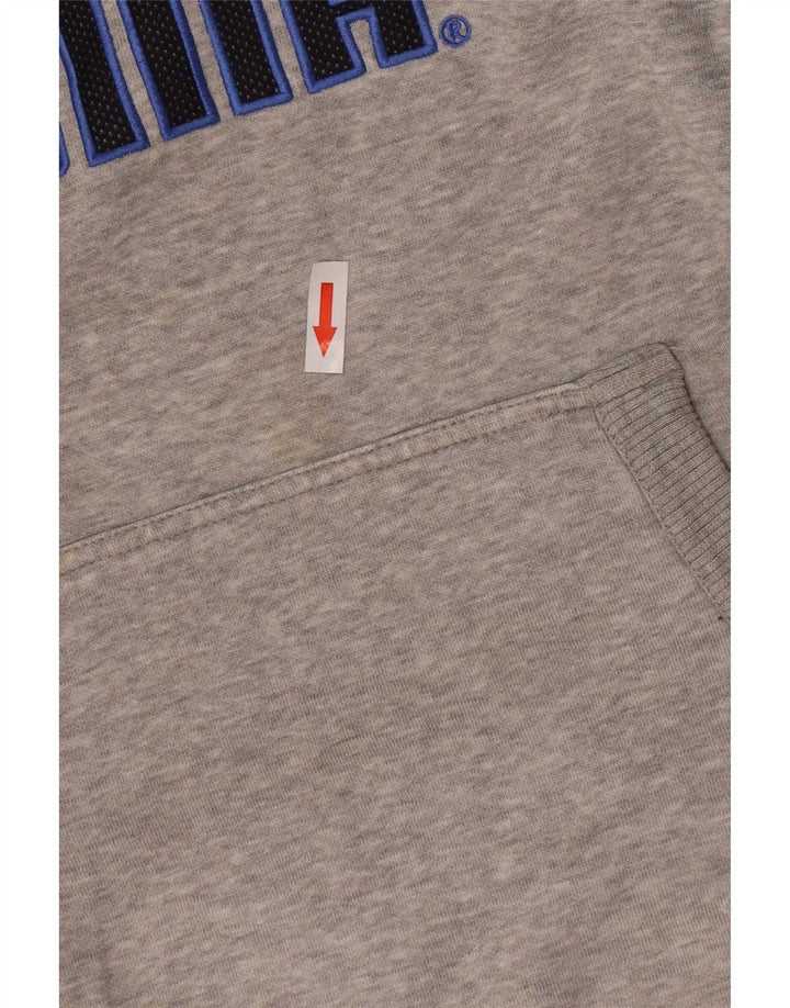 Pulover pentru bărbați Puma Graphic Hoodie, mic, gri, pătat