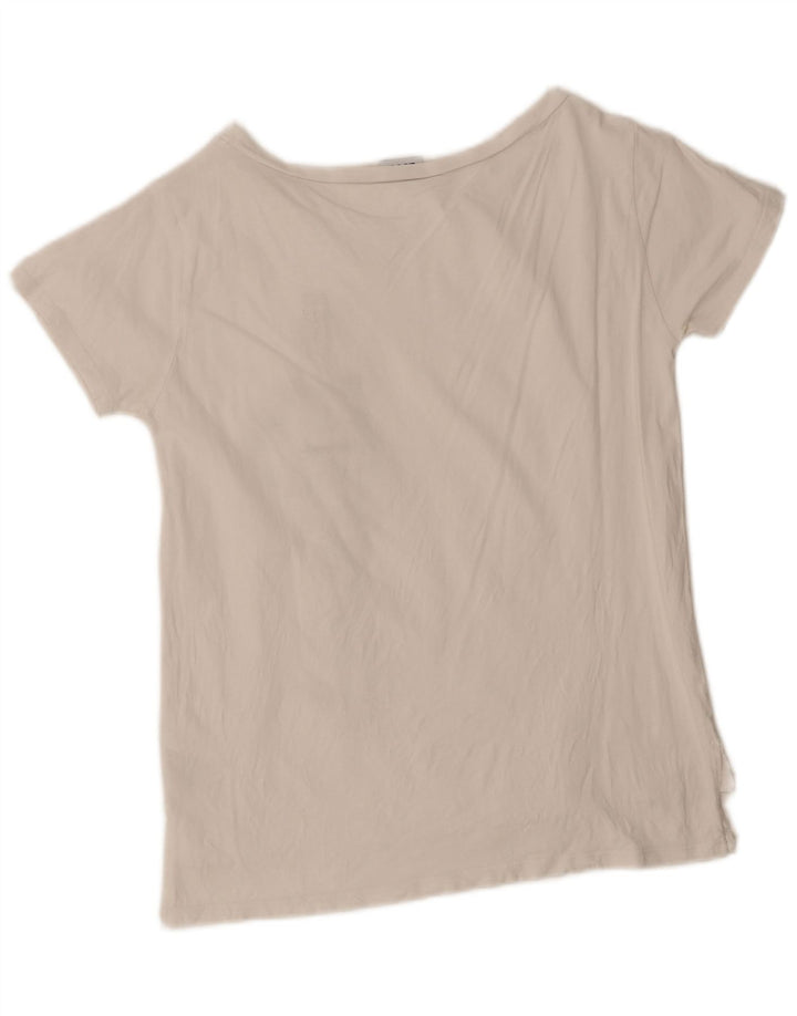 Tricou grafic Liu Jo pentru femei Top UK 14 Medium White Bumbac