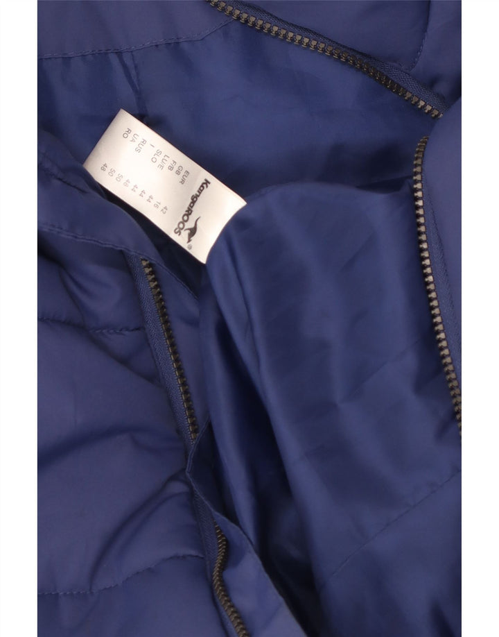 Gilet căptușit pentru bărbați KANGAROOS UK 16, mare, albastru, poliester