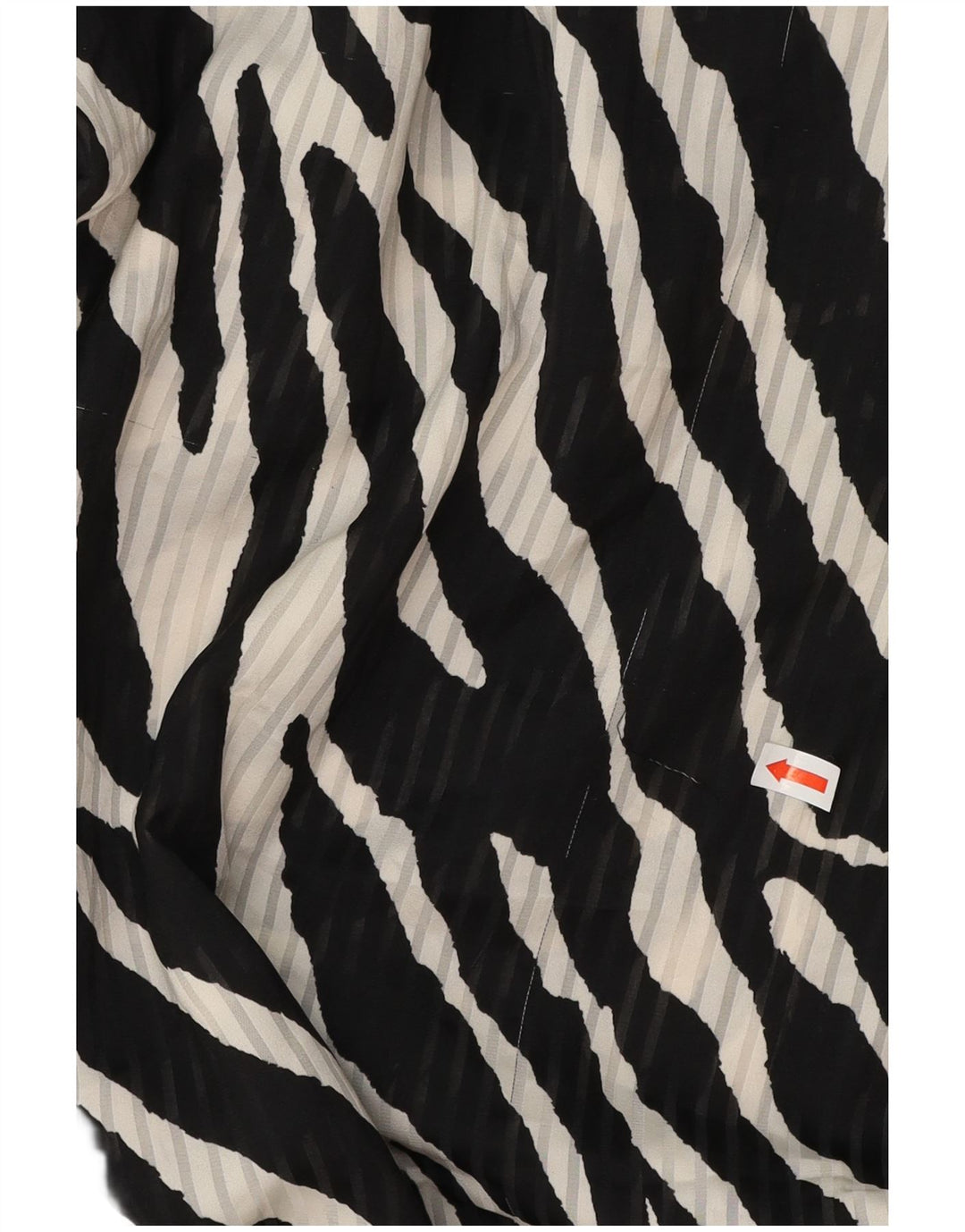 Rochie cu mâneci lungi ZARA pentru femei UK 12 Medium Black Animal Print