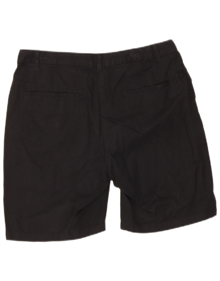 Pantaloni scurti chino pentru femei Marks & Spencer UK 12 Medium W30 Bumbac negru