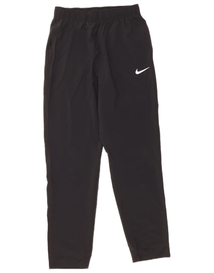 Nike Băieți Dri Fit Pantaloni de trening Pantaloni de jogging 13-14 ani XL Negru Poliester