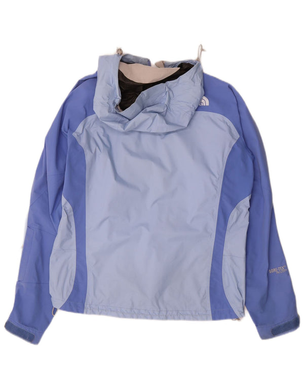 Jachetă de ploaie cu glugă The North Face pentru femei UK 14 Medium Blue Colorblock