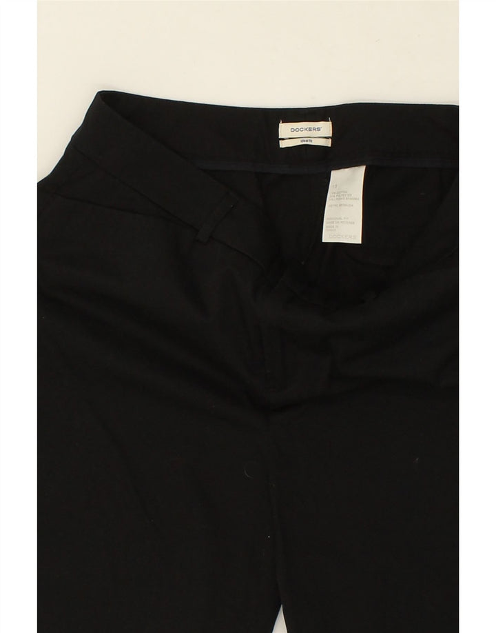 DOCKERS Womens Casual Shorts US 10 Large W32 Black Cotton Vintage Dockers and Second-Hand Dockers from Messina Hembry 