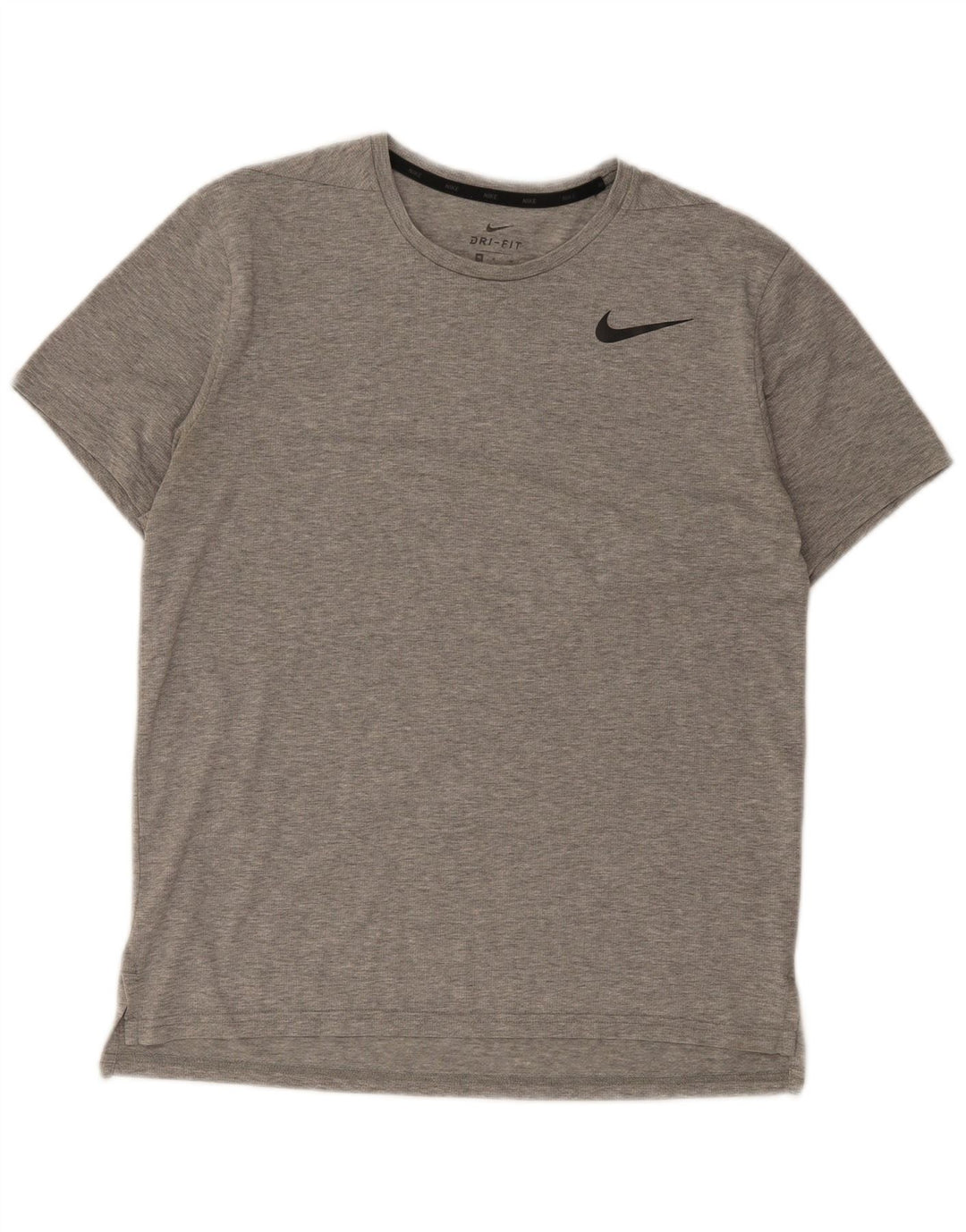 Tricou Nike Dri Fit pentru bărbați Top Medium Gri din poliester cu pete