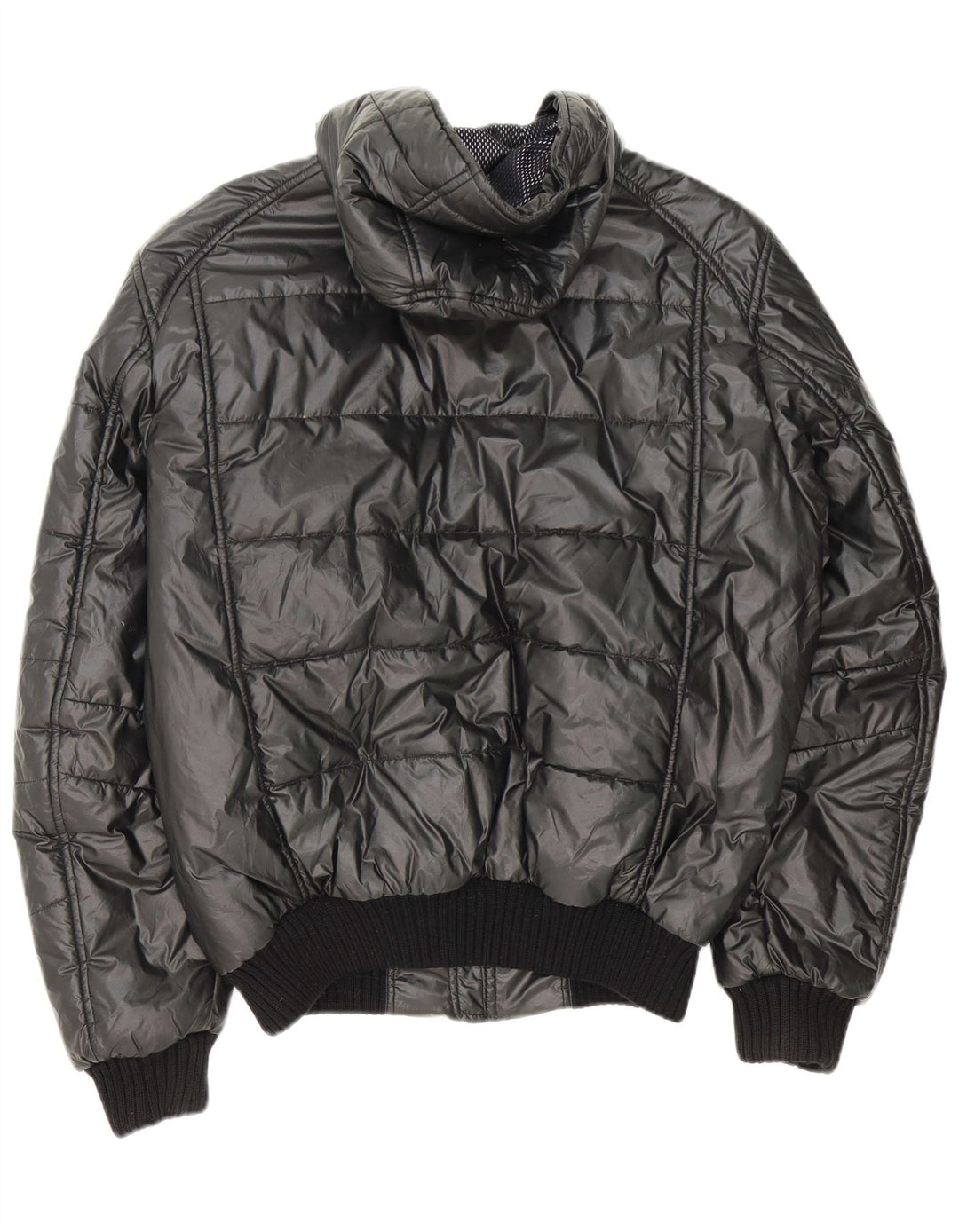 Jachetă căptușită cu glugă pentru bărbați Refrigiwear Sixty UK 42 XL poliester gri