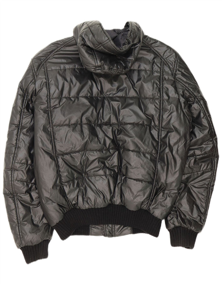 Jachetă căptușită cu glugă pentru bărbați Refrigiwear Sixty UK 42 XL poliester gri