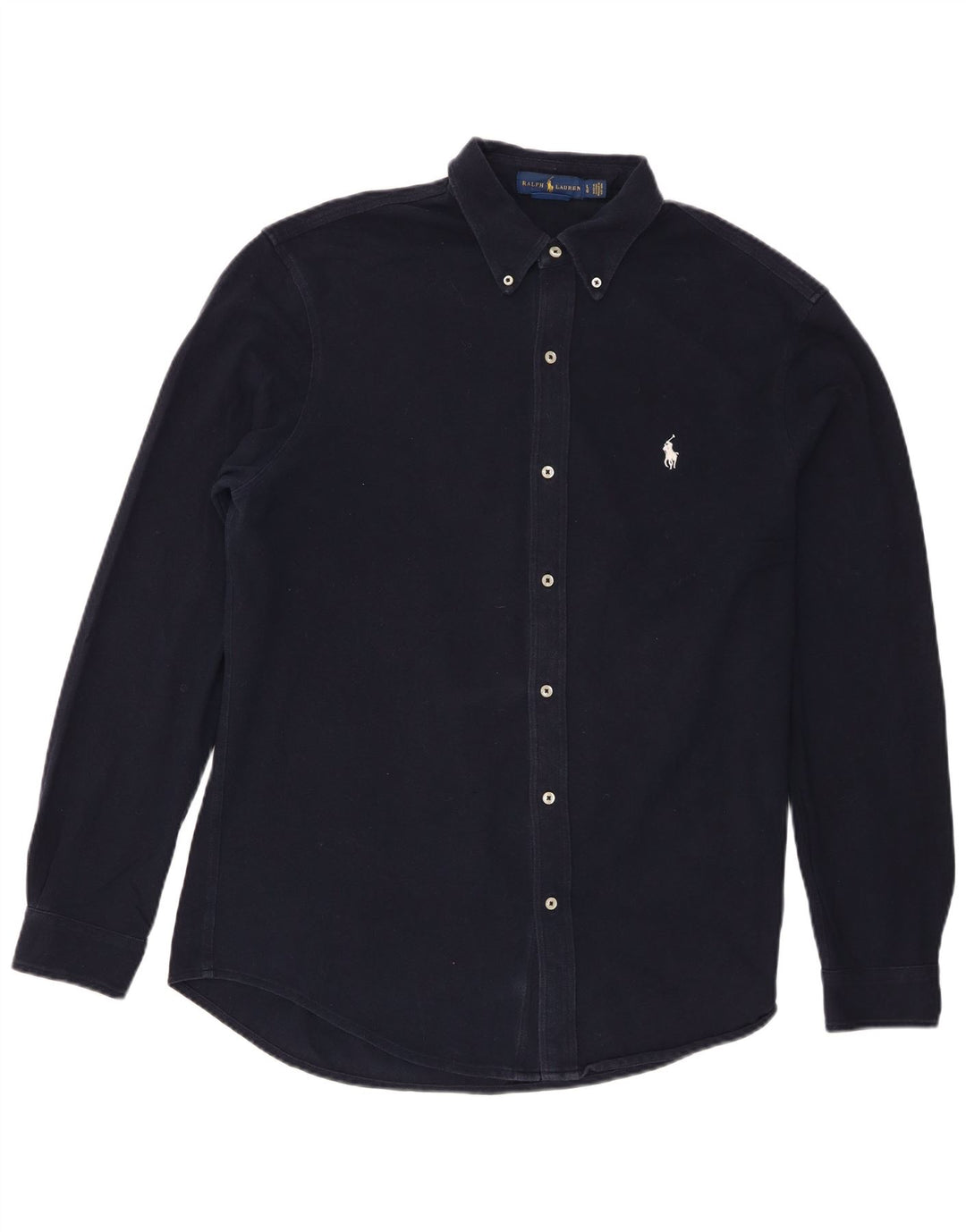 Cămașă pentru bărbați Ralph Lauren, mare, albastru, bumbac