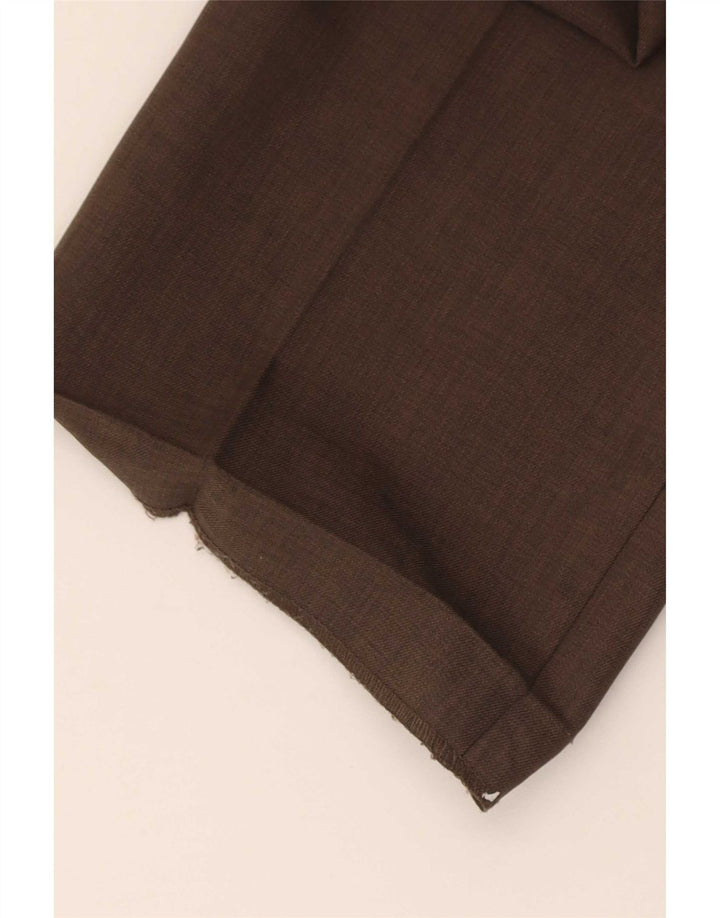 Farah Pantaloni Chino Drepți Bărbați L40 L31 Maro Poliester