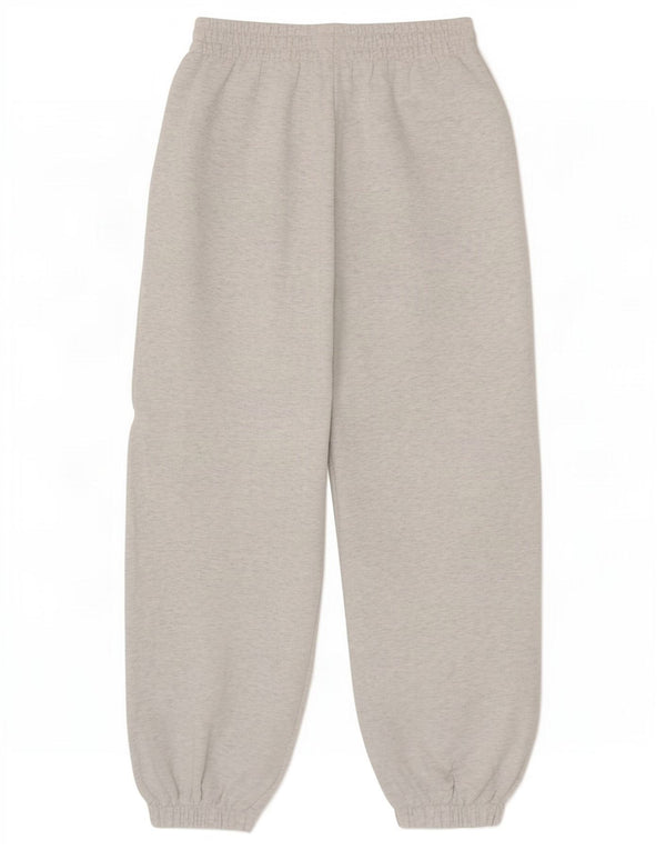 Zara Womens Loose Fit Tracksuit Trousers Joggers UK 12 Medium Grey Cotton