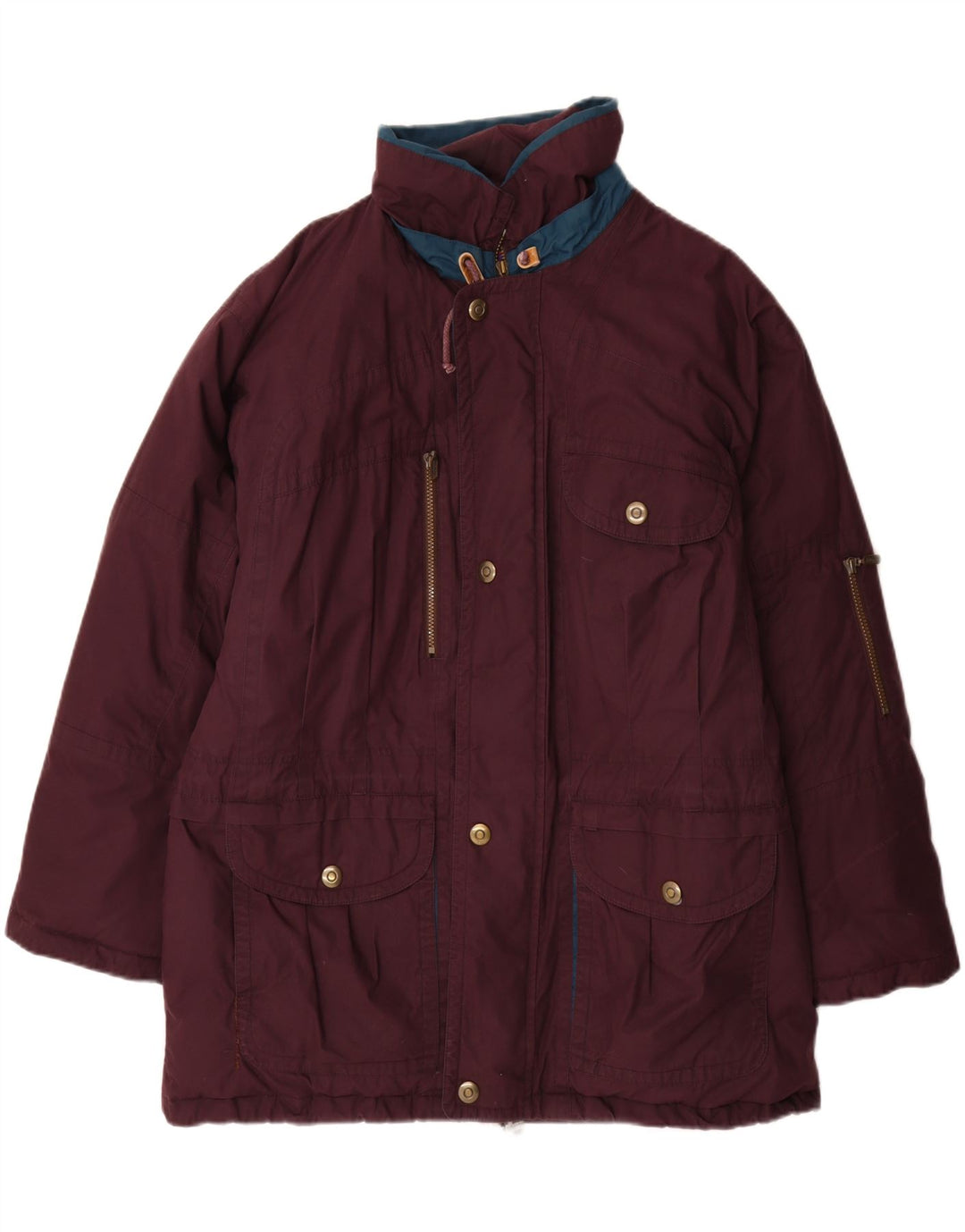 WESTBURY Palton căptușit pentru bărbați UK 42 XL Bordeaux Poliester