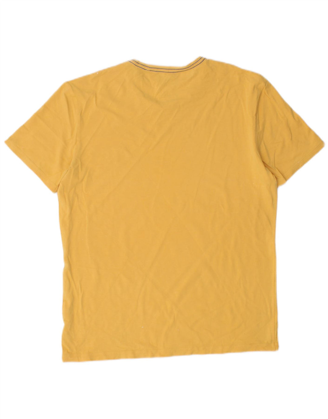 Tricou cu grafic extra subțire Guess pentru bărbați Top mare galben
