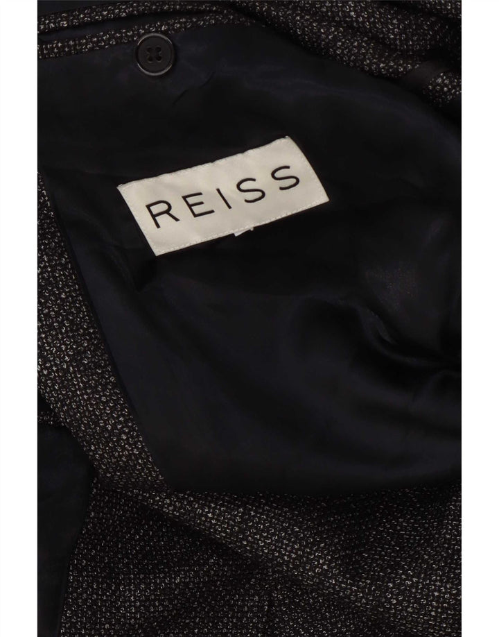 Jachetă blazer pentru bărbați Reiss cu 1 nasture UK 36 Mic bleumarin