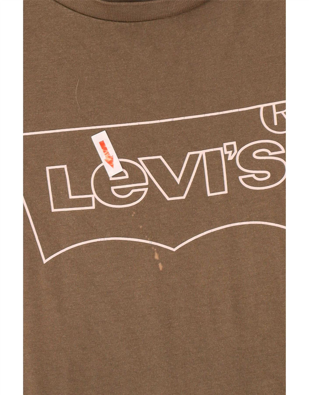 Tricou grafic Levi's pentru femei Top UK 14 Medium Khaki