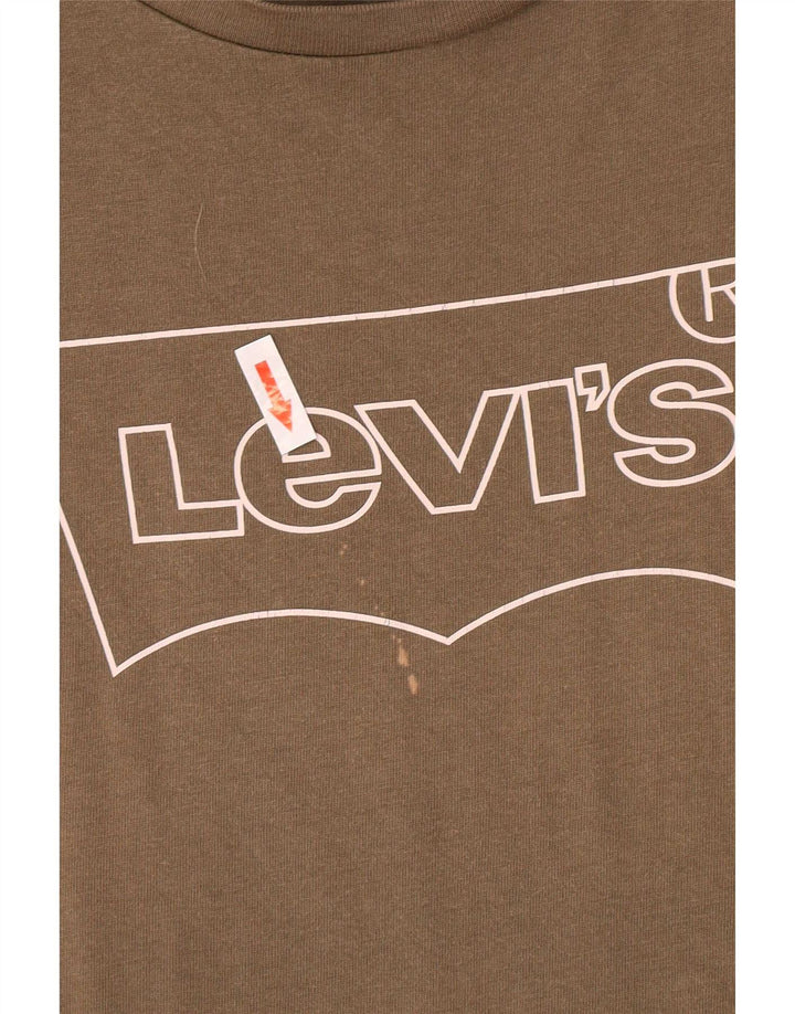 Tricou grafic Levi's pentru femei Top UK 14 Medium Khaki